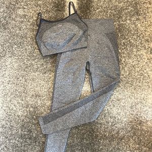 Gray and Purple Gym Shark Set - Size Medium